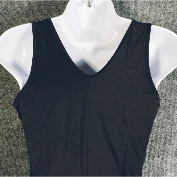 Maidenform Shapewear Woman's Black Wear Your Own Bra Torsette Snap Crotch - Picture 5 of 10